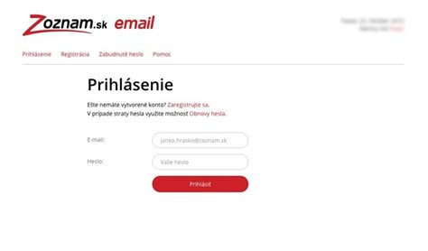 zoznam sk mail prihlasenie.